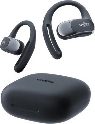 Produktbild von SHOKZ OpenFit Air Open-Ear Kopfhörer mit Bluetooth 5.2, 28 Std Akku, DirectPitch Sound, 4 Mikrofone, Fast Charge, Open-Ear Design