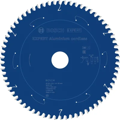 Image de Lame de scie circulaire Bosch EXPERT pour aluminium, 210 x 30 mm, Z66