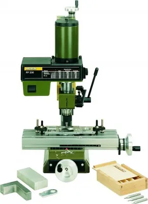 Produktbild von Proxxon Feinfräse FF 230 Bohrkopf 360° schwenkbar mit Bohrtiefenanzeige PM-Motor