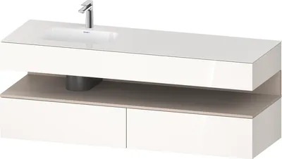 Produktbild von DURAVIT QA4795091220010 QTG EWT KWTU 1600 Wß Hgl. Be