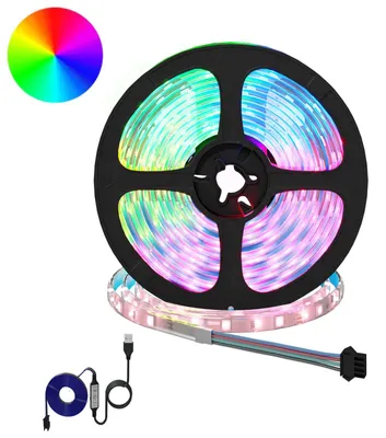 Image de Bande LED 12 pcs Noir et Transparent 5100 mm