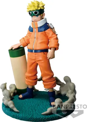 Produktbild von Banpresto Naruto Uzumaki Figur Aus Der Denkwürdigen Naruto-saga 12 Cm Orange  Orange One Size