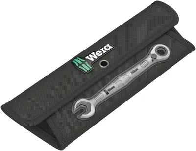 Produktbild von Wera Aufrolltasche 4 Schlitze Pouch Joker 4 pc, Schwarz, Grün, China, 285 mm, 20 mm, 95 mm, 116 g