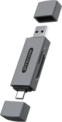 Image de Sitecom Lecteur de carte clé USB-A + USB-C (104?MB/s) - SD & MicroSD