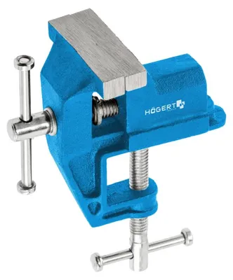 Produktbild von Modellbauschraubstock 60 mm, Sphäroguss – Schraubzwinge Högert Technik