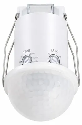 Image de HOFTRONIC - Détecteur de mouvement PIR 600W IP54 360° Blanc 44 mm 20 m