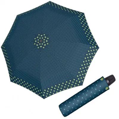 Obrázek produktu pro Derby Hit Magic Twinkle - dámský plně automatický deštník, modrá