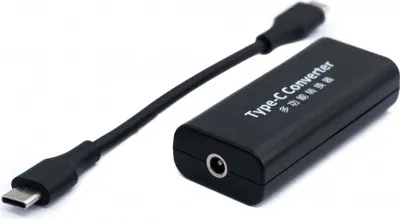 Produktbild von SYSTEM-S USB 3.1 Adapter Typ C Buchse zu DC 20 V 4,8 x 1,7 mm Buchse Kabel Ladekabel
