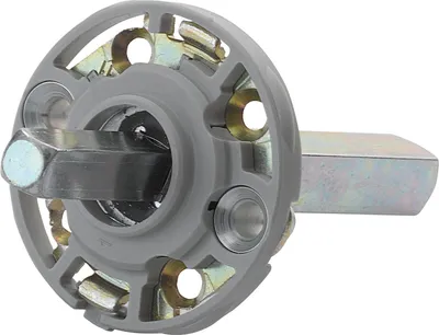 Produktbild von Hoppe Montagemodul rund für Hoppe Türgriffe, Vierkant 9/72 mm, Stahl aluminiumfarbig