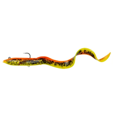 Obrázek produktu pro Savage Gear Sandaal Softbait 4D Real Eel (černá zelená perleť PHP)