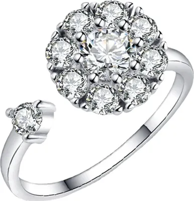 Produktbild von Ring Kristall aus 925 Sterling Silber von collezione alessandro
