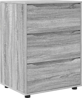 Image de vidaXL Armoire de rangement Gris Sonoma 60 x 48 x 81 cm