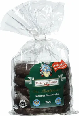 Produktbild von Lambertz Die Allerfeinsten Nürnberger Elisenlebkuchen 300 g 2er Pack