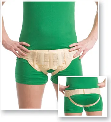 Produktbild von Bandage Bruch unifizierte Gurt Bauch Stützung MT5011 Gr.XS/S-80-97cm