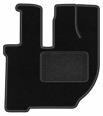 Image de Tapis conducteur en moquette noire pour: Volvo FH I 1993-2002 poids lourd