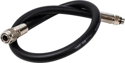 Image de Metalsub Bcd Inflator Tuyau noir 20 cm Noir 20 cm