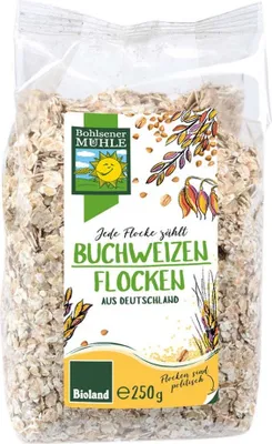 Produktbild von Bohlsener Mühle Buchweizenflocken aus Deutschland -- 250g