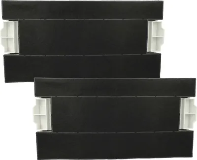 Produktbild von vhbw 2x Aktivkohlefilter Ersatz für Siemens 434229, 00706593, 00572574, DHZ4556, DHZ4555, DHZ4550 für Dunstabzugshaube - 39,8 x 19,6/17,4 x 2,9 cm