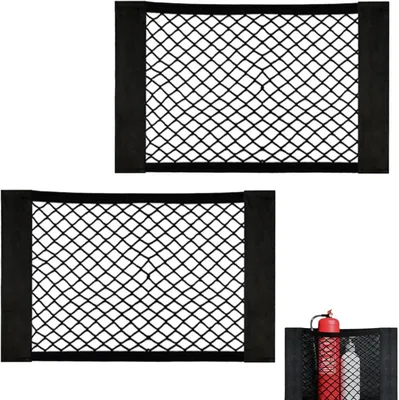 Obrázok produktu pre Batožinová sieť 40 x 25 cm, 2 kusy, elastický nylon, do auta