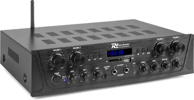Produktbild von Power Dynamics PV240BT, 400 W, 0,3%, 85 dB, 20 - 20000 Hz, USB Typ-A, 220-240 V