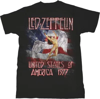 Obrázek produktu pro Led Zeppelin - Tričko pro muže/dámy Uni RO936 (XXL) (Černá)