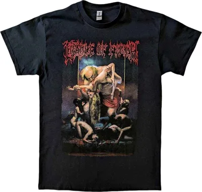 Produktbild von Cradle Of Filth Existance Is Futile Saturn Back Print Black XL T-Shirt
