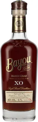 Produktbild von Bayou XO MARDI GRAS Premium Crafted Rum 40% Vol. 0,7l