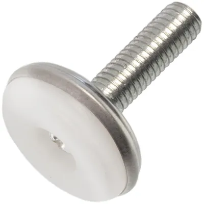 Obrázok produktu pre Sada 10 skrutkovacích nožičiek na nábytok, závit M8, priemer 28 mm, nastaviteľné, výška 37 mm