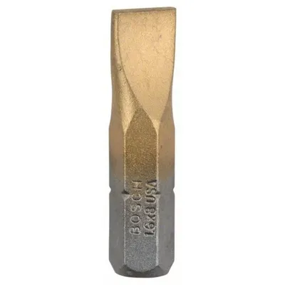 Image de Embout de vissage MAX GRIP pour vis à fente S 1,6x8 25mm - BOSCH - 2607001497