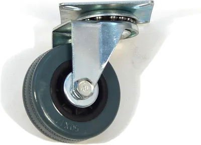 Produktbild von 4x Möbelrolle ohne Bremse Lenkrolle Bockrolle Industrierolle Transportrolle 50mm