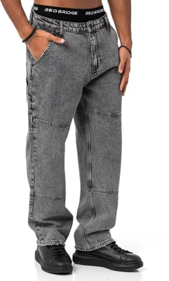 Produktbild von Red Bridge Herren Baggy Jeans Hose Denim Pants