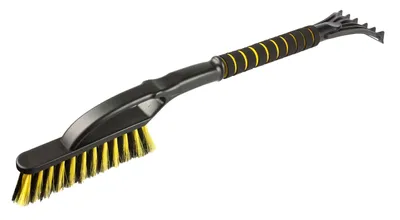 Produktbild von Walser Schneefeger/Schneebesen mit Eiskratzer Narvik 65 cm schwarz/gelb, 23206