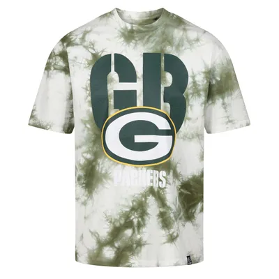 Produktbild von Recovered Green Bay Packers -NFL- Tie-Dye Relaxed T-Shirt GB Green S