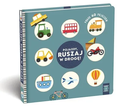 Image de Książka edukacyjna dla dzieci Pojazdy. Ruszaj w drogę!