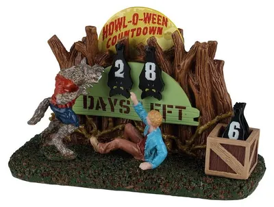 Productafbeelding van Howl-o-ween countdown ornament LEMAX