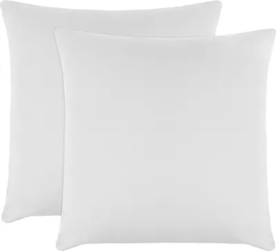 Produktbild von 2er Set Feinjersey Kopfkissenbezüge 100% Baumwolle, 80x80 cm, weiß