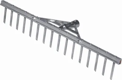 Produktbild von SIENA GARDEN Aluminium-Rechen 16 Zinken