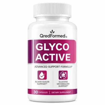 Productafbeelding van GLYCO ACTIVE – Dagelijkse ondersteuning voor balans en welzijn – 30 capsules