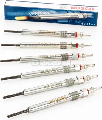 Produktbild von 6x Glühkerze Original Bosch Duraterm 0250201035 für MERCEDES E-Klasse W124 E300