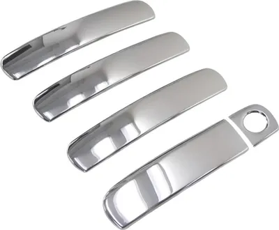 Zdjęcie produktu dla Chromowane klamki drzwi ze stali nierdzewnej do Audi A3 8P 2003-2013 | A4 B6 2000-2005