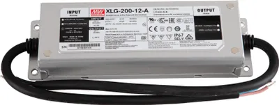 Zdjęcie produktu dla Transformator LED Mean Well XLG-200-12-A, 192 W, 12 V DC, 16000 mA