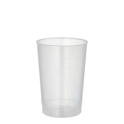 Produktbild von Mehrweg-Trinkbecher PP 0,2 l Ø 6,8 cm · 9,8 cm transluzent