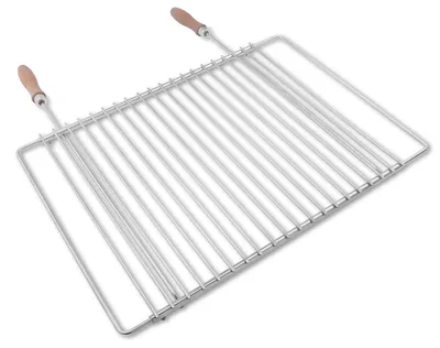 Zdjęcie produktu dla Ruszt ze stali nierdzewnej o regulowanej szerokości 45-55x37 cm