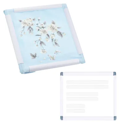 Produktbild von Elzusha – 5-in-1 Set aus rechteckigen Stickrahmen für Kreuzstich und Handarbeiten