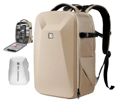 Produktbild von Kamerarucksack mit Hartschale und Laptopfach für 15,6 Zoll