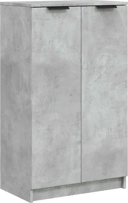 Obrázok produktu pre vidaXL Skriňa na topánky betónová sivá 59x35x100,5 cm materiál na báze dreva