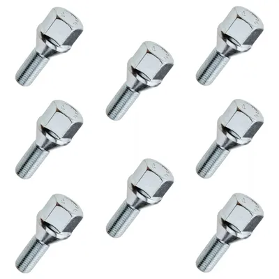 Produktbild von 8x Radschraube, M12x1.50, Gewindelänge: 26mm, Kegelbund, SW19
