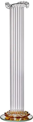 Produktbild von Vase ''Fantasia'' (26cm), transparent/gelb
