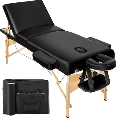 Produktbild von tectake® 3 Zonen Massageliege Somwang Breite 70 cm, Polsterung 7,5 cm 218 x 102 x 90 cm