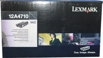 Productafbeelding van 12A4710 LEXM X422, zwarte cartridge